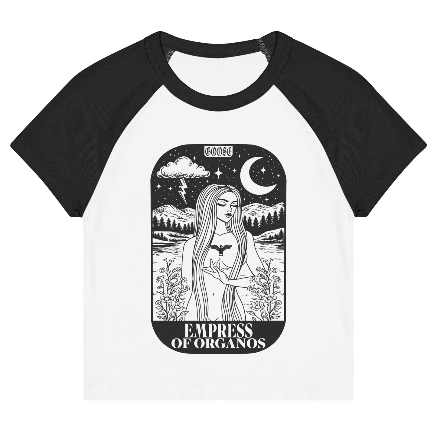 Empress Cropped Babydoll Style Shirt