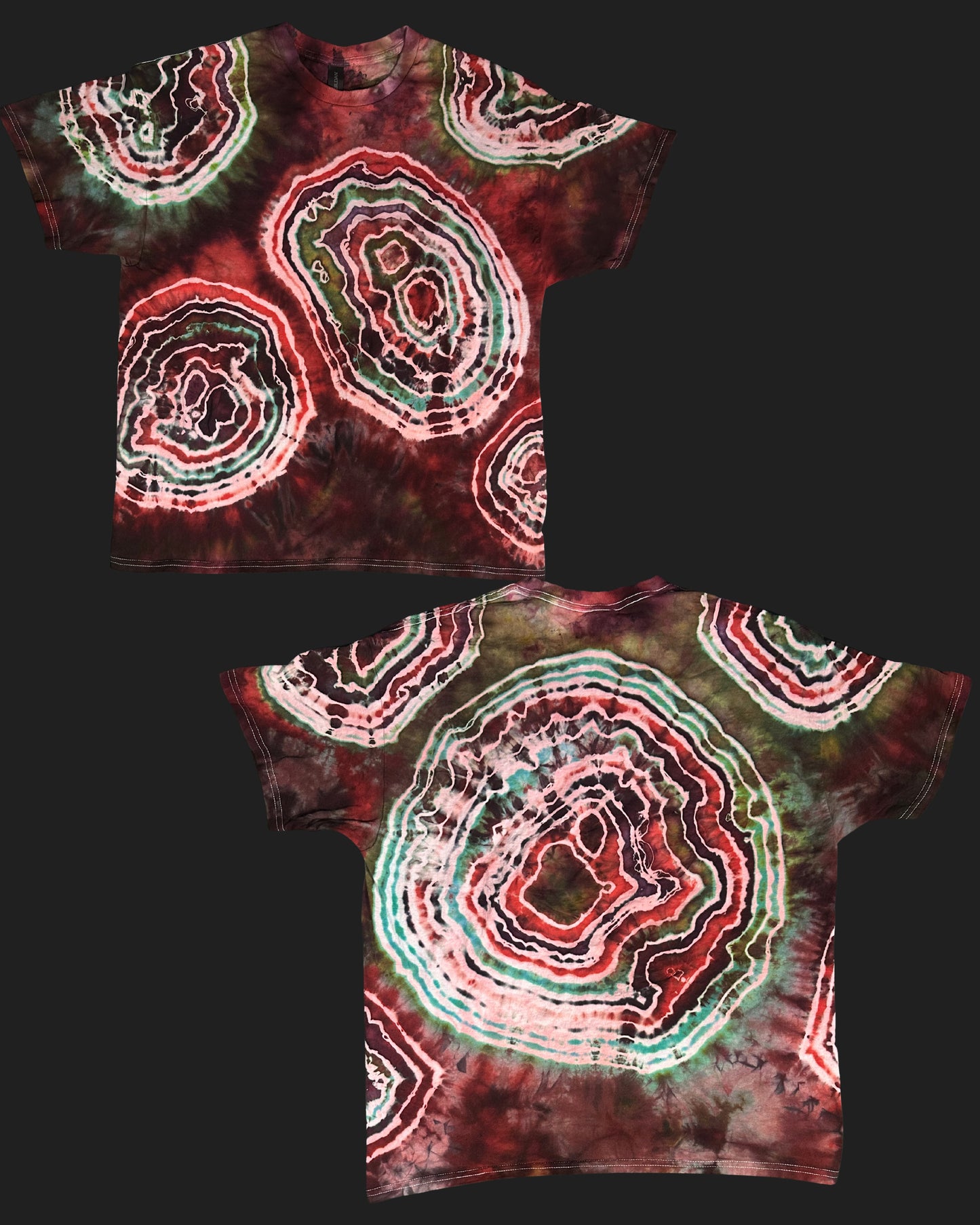 Red Green Geode- XL