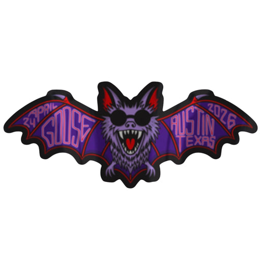 Austin Texas 2026 Bat Sticker